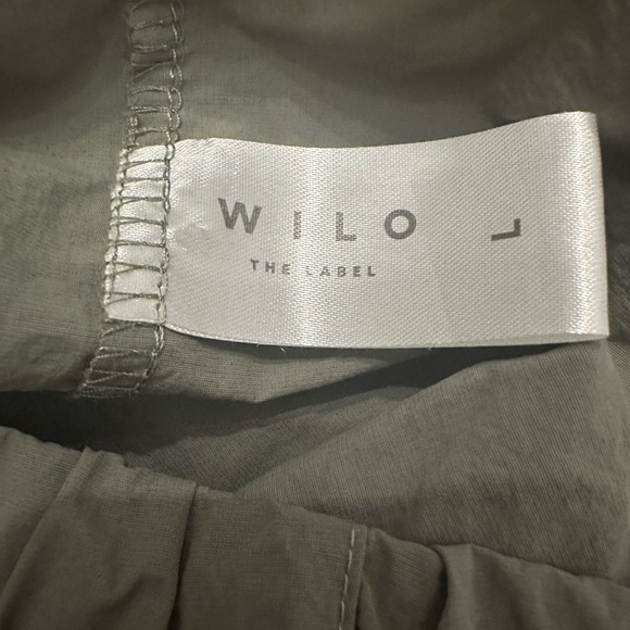 Wilo The Label Women’s Parachute Cargo Pants Gorpcore Size Large Baggy Pockets - Picture 8 of 10